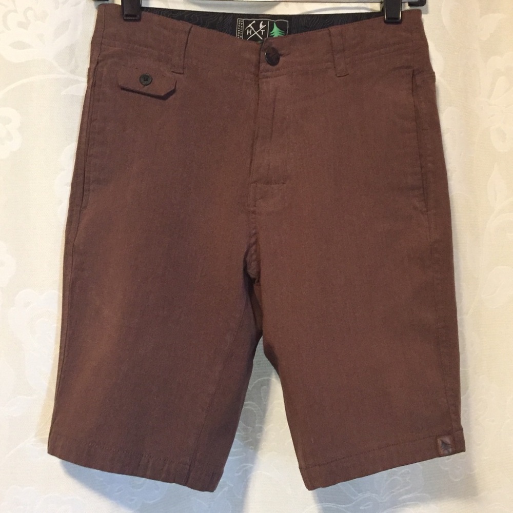 Hippy Tree Brown Ridge Boy Shorts 14 (28”)